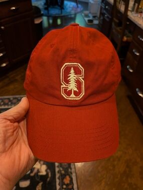 Stanford Top of the World Red Baseball Cap w/ Embroidered Label Adjustable Size